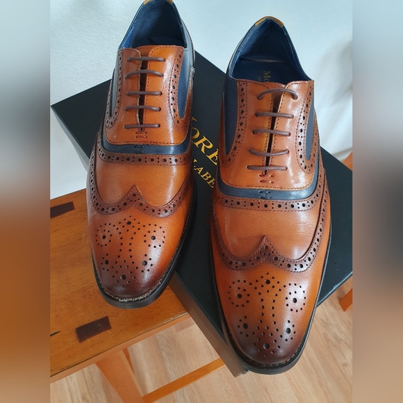MORETTI Oxford mens shoes - Picture 2 of 8
